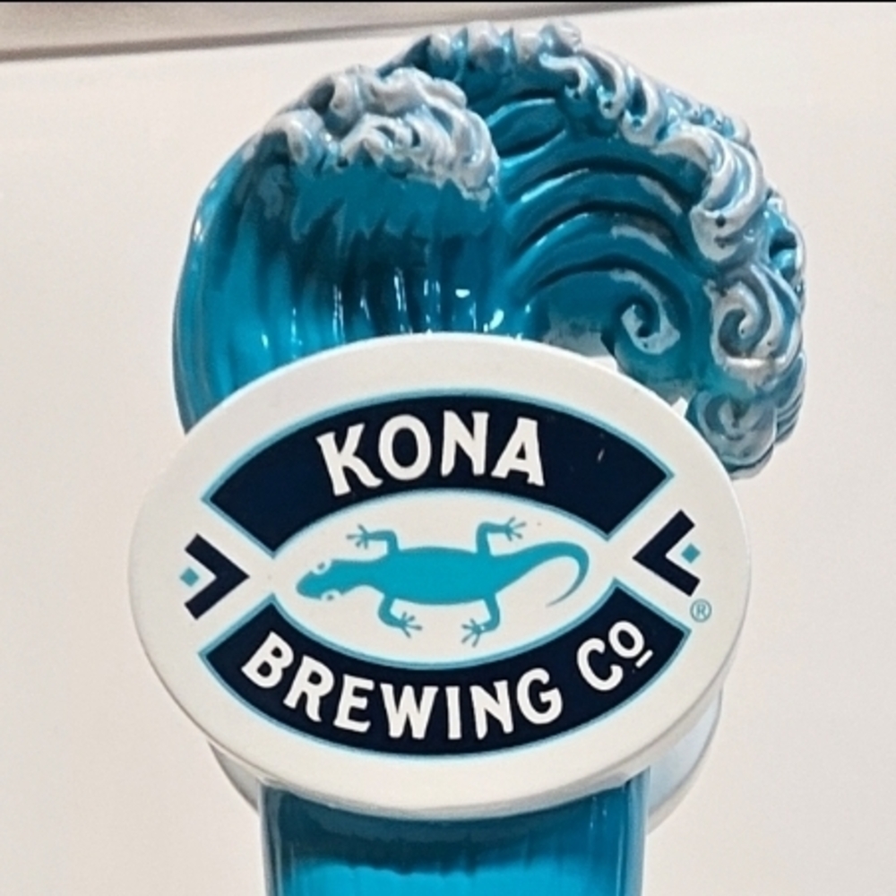 Kona Brewing Big Wave Golden Ale Beer Tap Handle